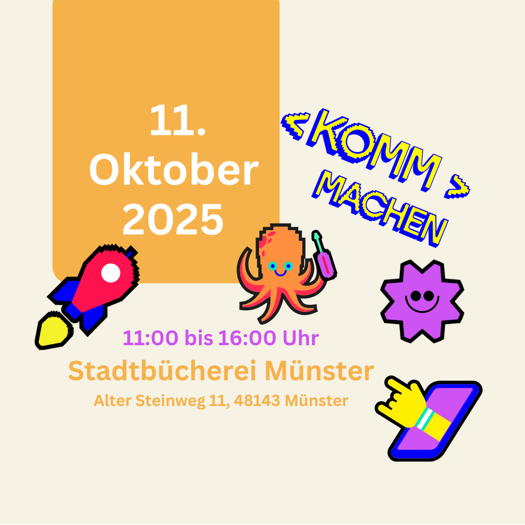 Offizielle Auftaktveranstaltung zur Code Week Münsterland